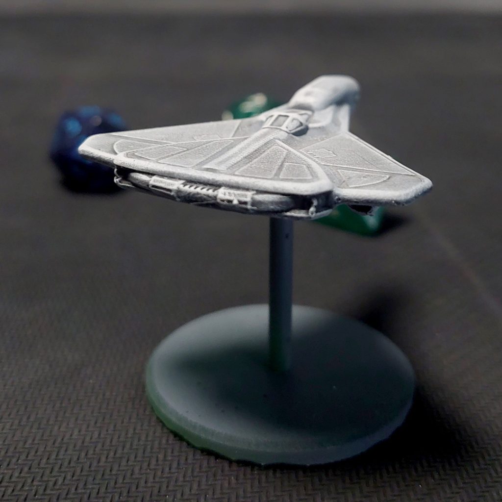 Ginko 1 starfighter 3d printable front view