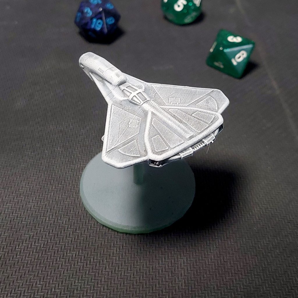 Ginko 1 starfighter 3d printed front