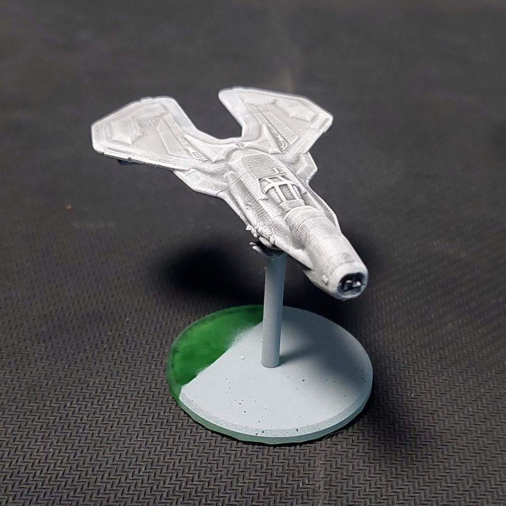 Ginko 2 Starfighter 3d printable tactical scale spaceship engines