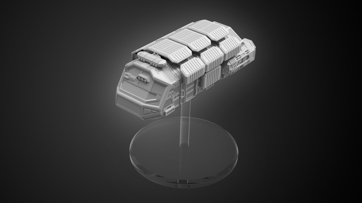 3d printable UPC - Armadillo - TS tactical scale dropship