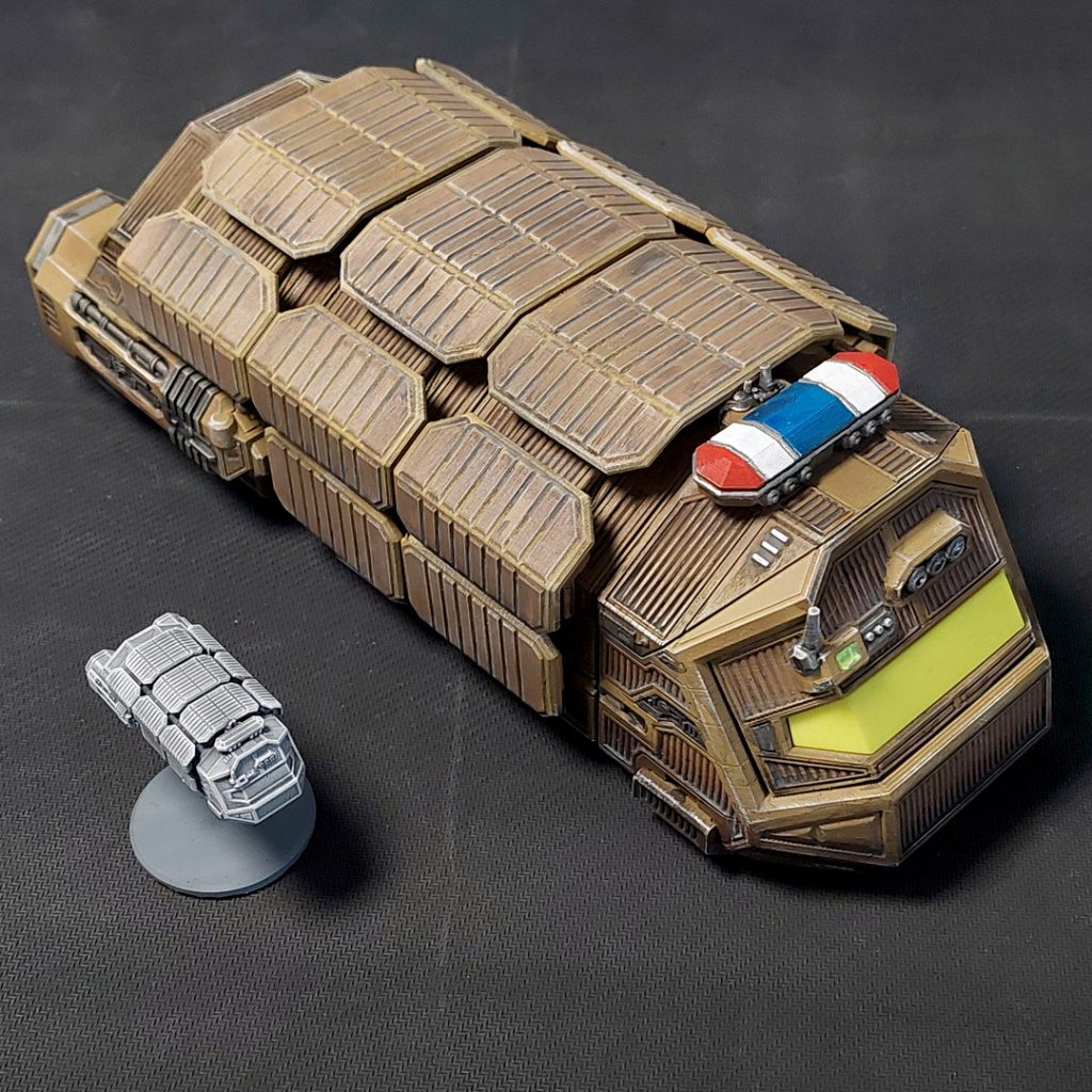 UPC Armadillo 3d printable tactical scale 28mm scale