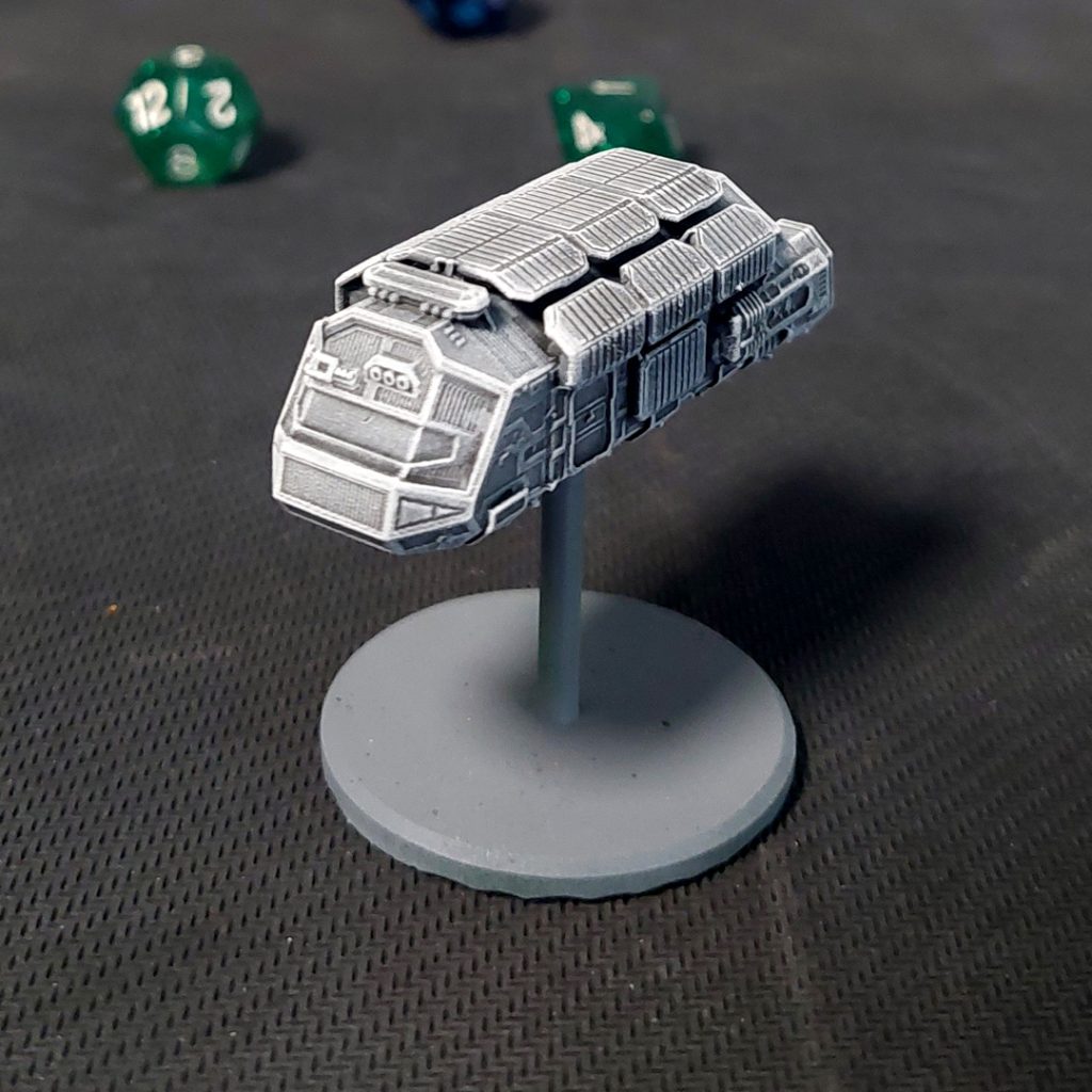 UPC Armadillo tactical scale 3d printable dropship front right view