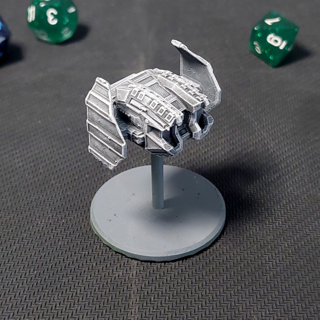 UPC Dartwader tactical scale 3d printable left side