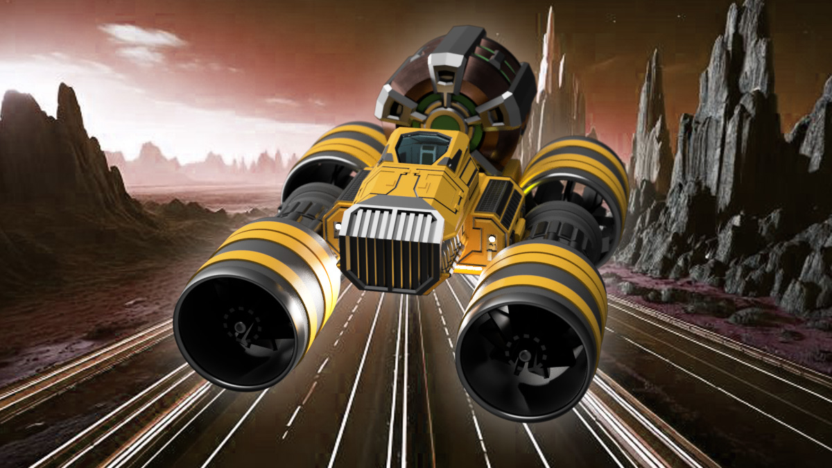 UPC - Movaptor 3d printable space truck 28mm scale