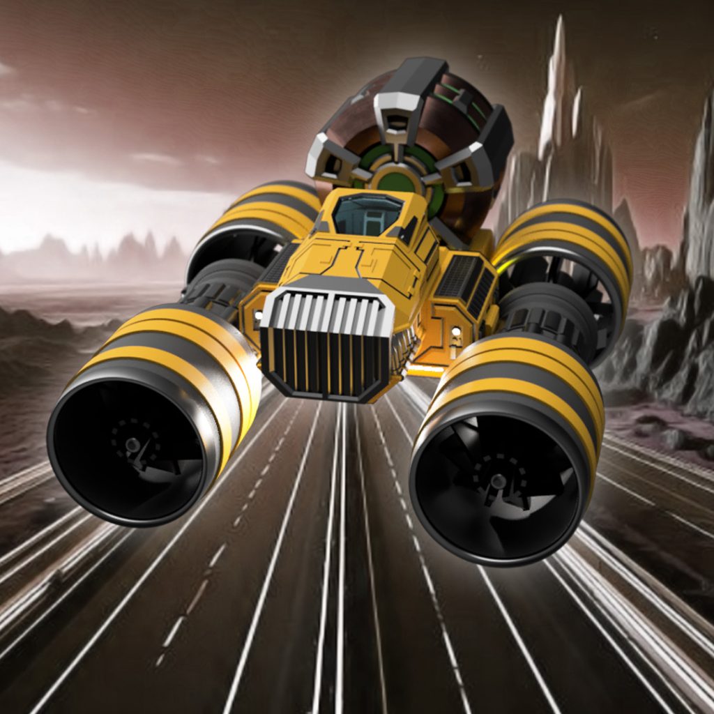 UPC Movaptor 3d printable space truck stl