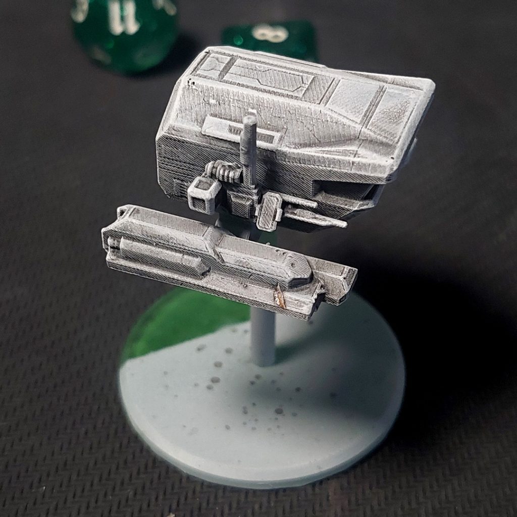 UPC Sciex 3d printable tactical scale space explorer left