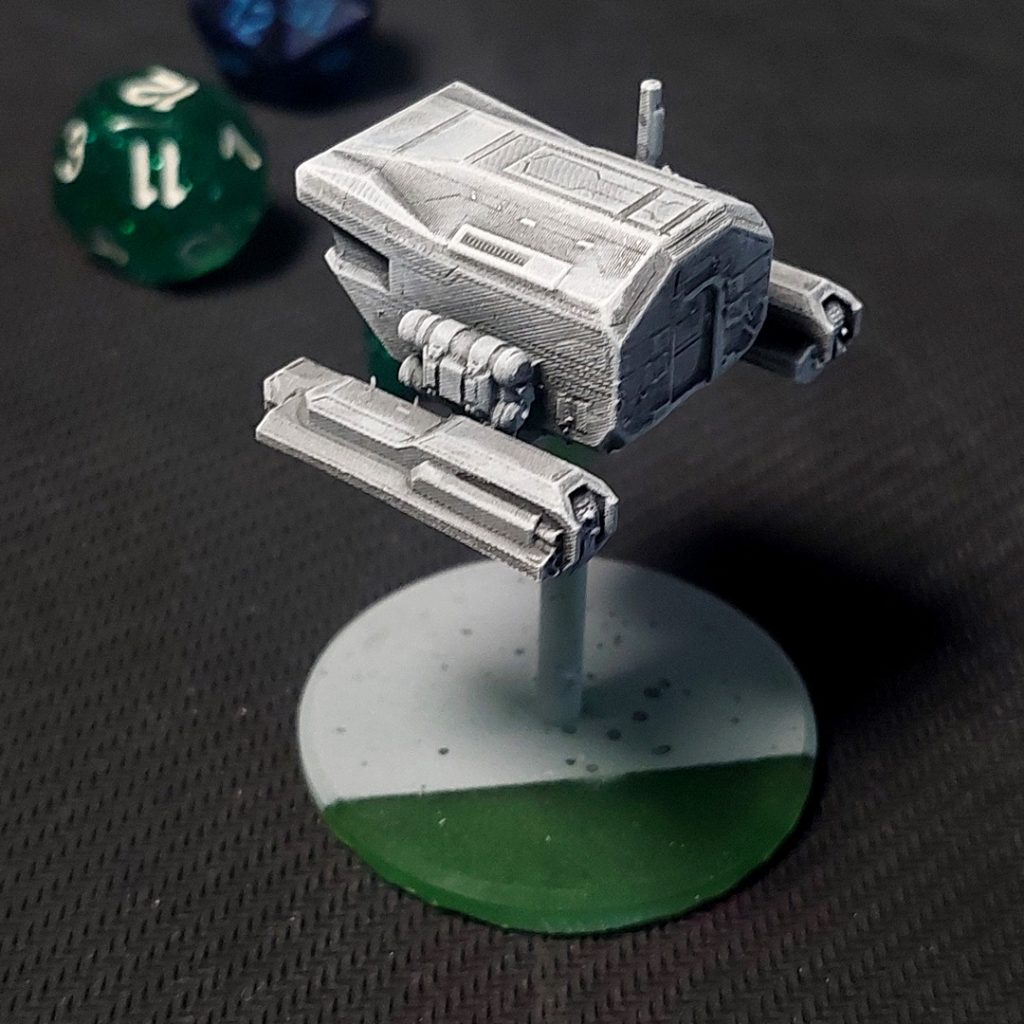 UPC Sciex 3d printable tactical scale space explorer tail