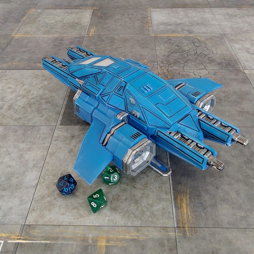 UPC Speedbee starfighter 3d print rear view