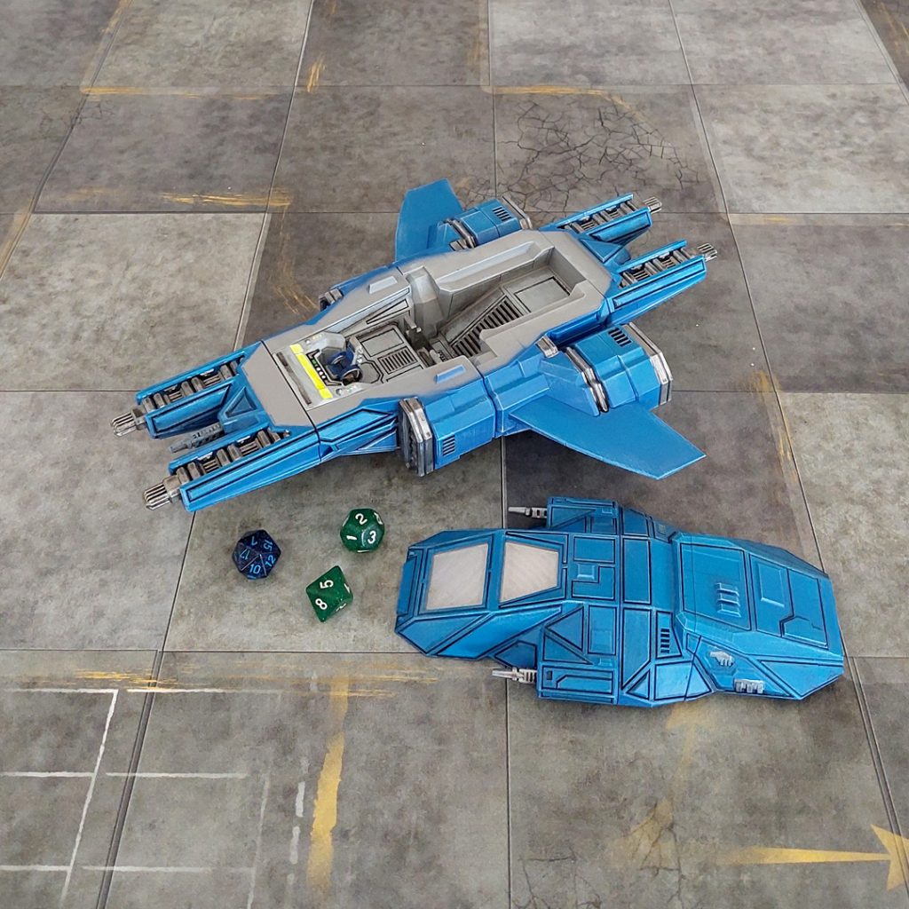 UPC Speedbee starfighter 3d print roof removed