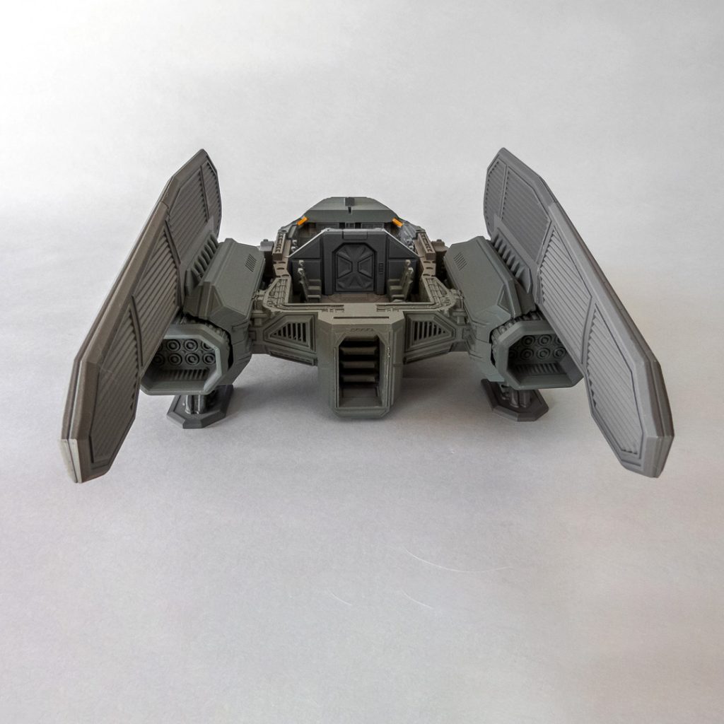 USTG DS 3d printable large dropship assault version rear