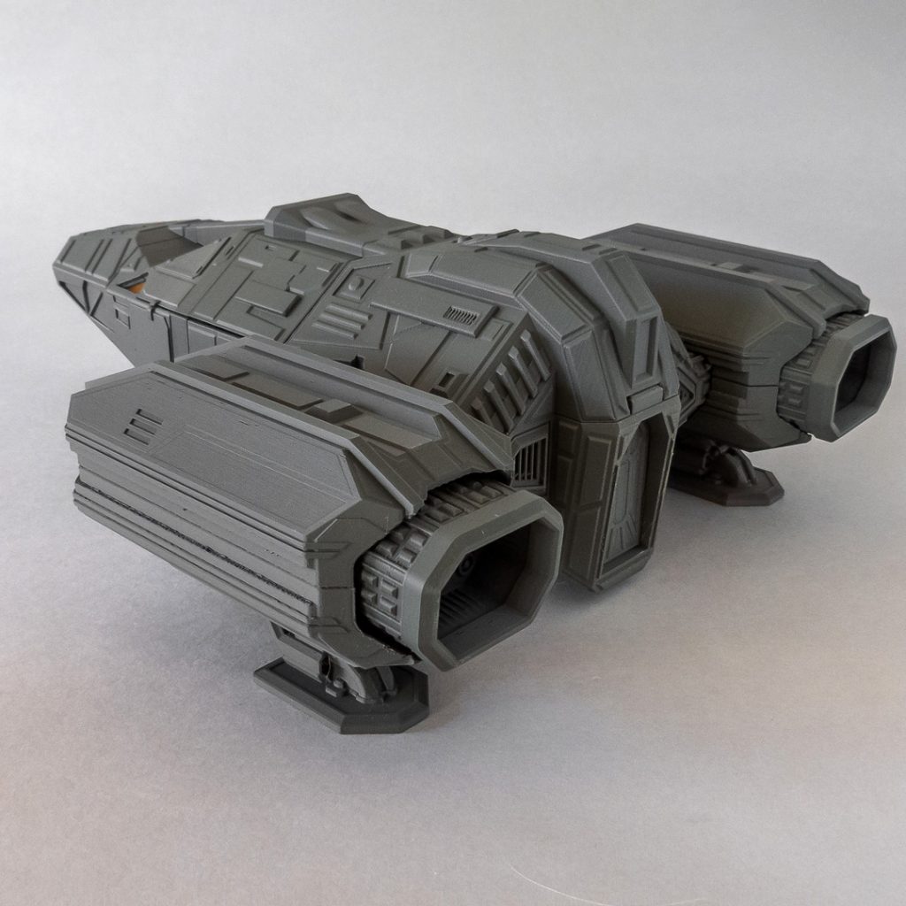 USTG DS 3d printable large dropship rear entrance