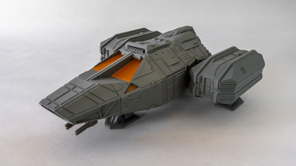 3d printable dropship Universal Shuttle Type - G - DS civil version