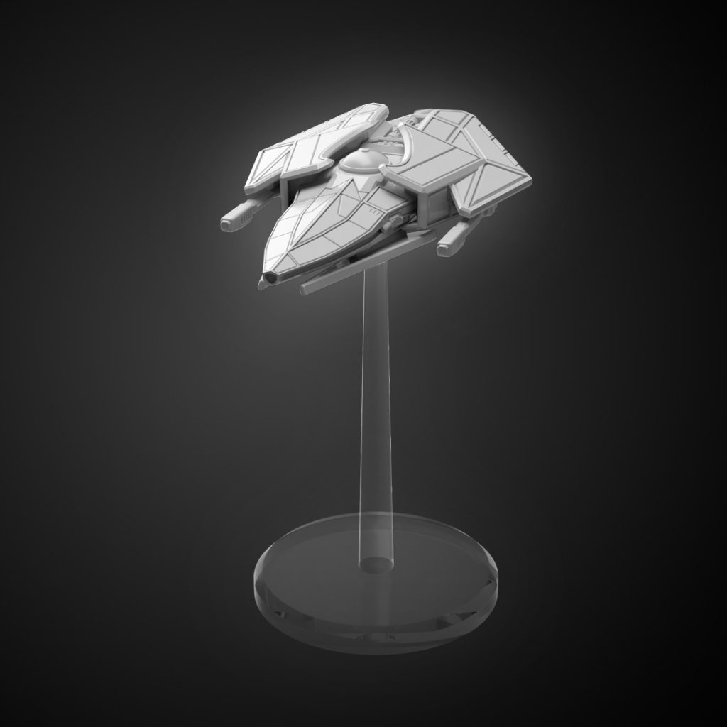 arrowhead starfighter tactical scale 3dprintable stl