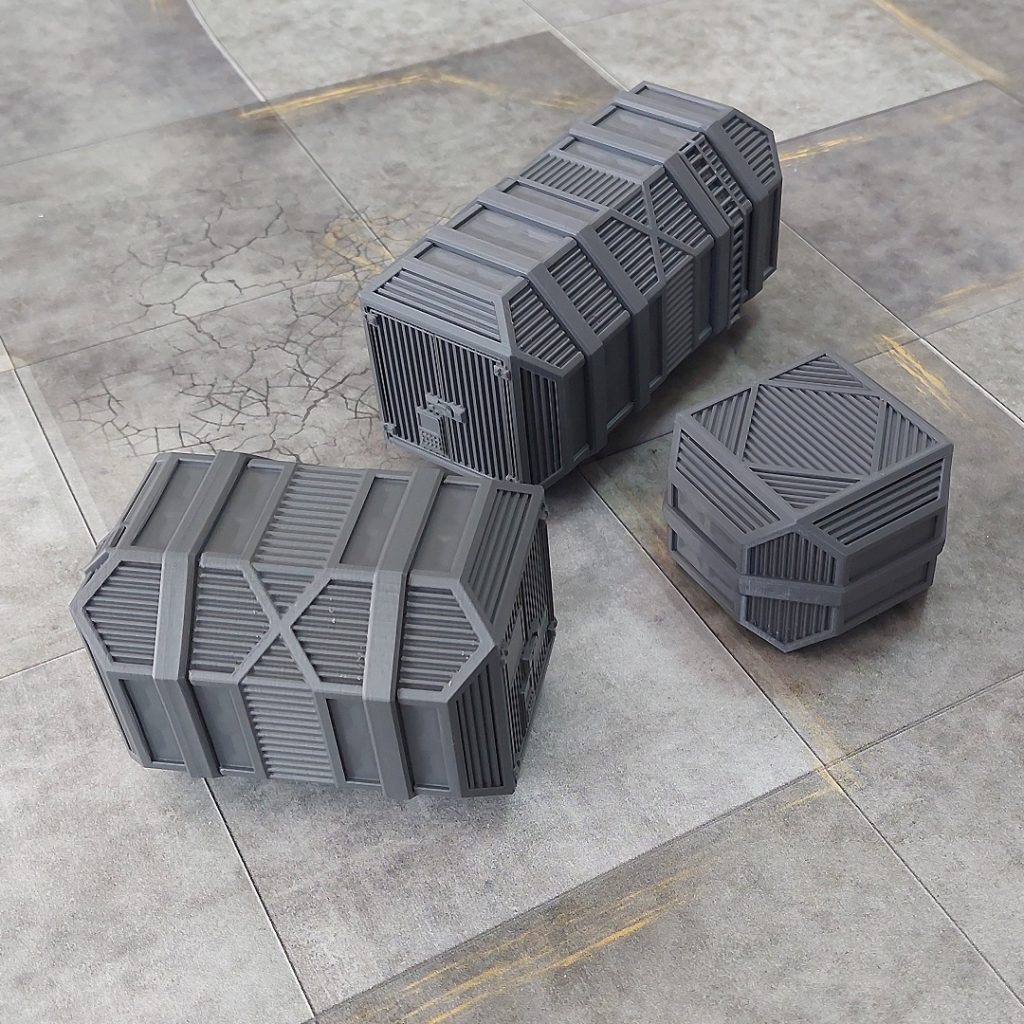 modular shipping container 3d printed sizes